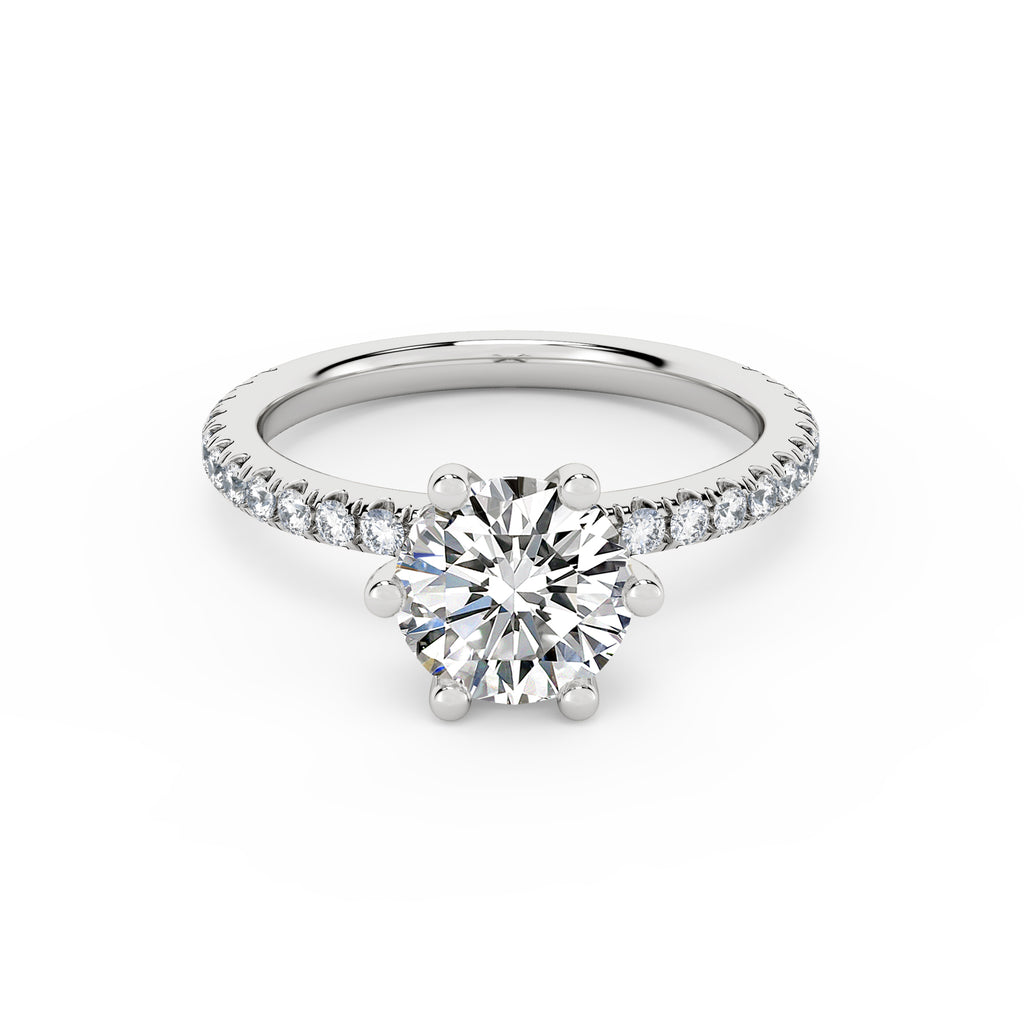 6 shop prong pave